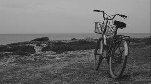 Preview wallpaper bicycle, bw, old