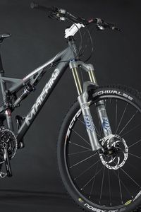 Preview wallpaper bicycle, gray, metal, sports