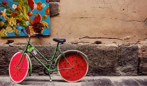 Preview wallpaper bicycle, picture, bright