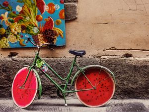 Preview wallpaper bicycle, picture, bright