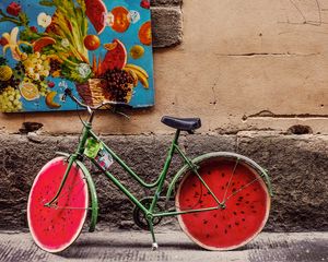 Preview wallpaper bicycle, picture, bright