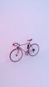 Preview wallpaper bicycle, pink, light