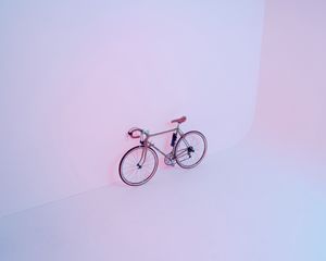 Preview wallpaper bicycle, pink, light