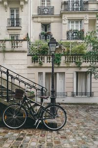 Preview wallpaper bicycle, street, city, facade