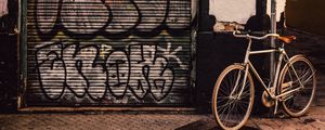 Preview wallpaper bicycle, street, walls