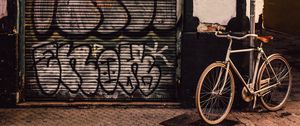 Preview wallpaper bicycle, street, walls