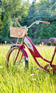 Preview wallpaper bicycle, summer, vintage, sunlight