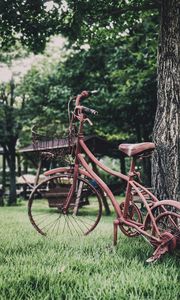 Preview wallpaper bicycle, vintage, decoration, garden