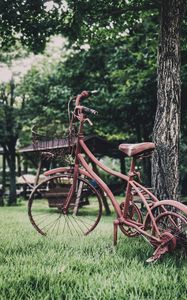 Preview wallpaper bicycle, vintage, decoration, garden