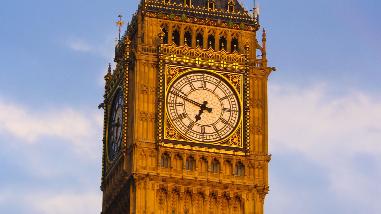 Wallpaper big ben, clock, london, england, sky