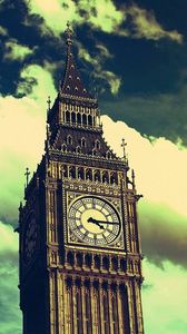 Preview wallpaper big ben, clock, london, sky