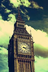 Preview wallpaper big ben, clock, london, sky