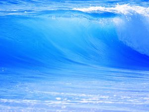 Preview wallpaper big, blue, wave, sea