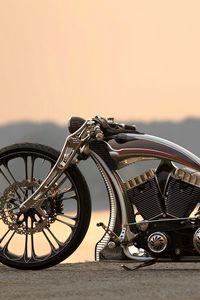 Preview wallpaper bike, custom, unbreakable, motorcycle