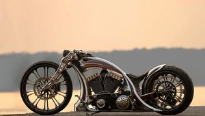 Preview wallpaper bike, custom, unbreakable, motorcycle