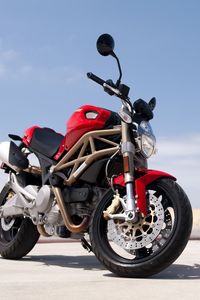 Preview wallpaper bike, ducati, motorcycle, red