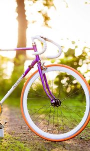Preview wallpaper bike, summer, spring, sun, mood