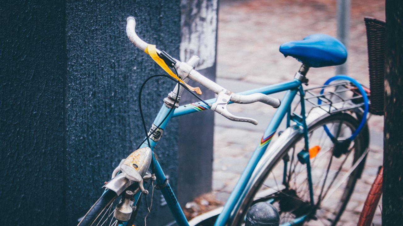 Wallpaper bike, transportation, parking