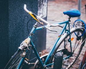 Preview wallpaper bike, transportation, parking