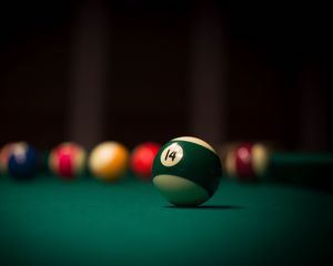 Preview wallpaper billiards, ball, cue