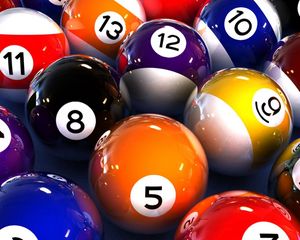 Preview wallpaper billiards, ball, number