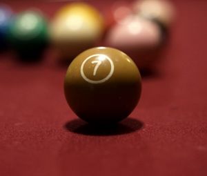 Preview wallpaper billiards, ball, table