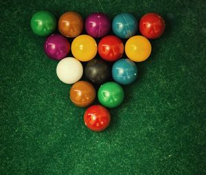 Preview wallpaper billiards, balls, cloth, snooker, pool