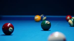 Preview wallpaper billiards, bowls, table, broadcloth