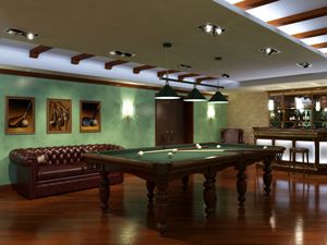 Preview wallpaper billiards, room, table, game