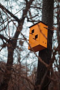 Preview wallpaper birdhouse, wood, brown