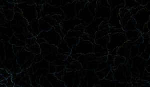 Preview wallpaper black, dark, fractal, spots, abstraction