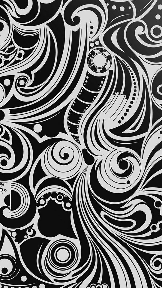 Download wallpaper 540x960 black, white, pattern, shape, patterns samsung  galaxy s4 mini, microsoft lumia 535, philips xenium, lg l90, htc sensation hd  background