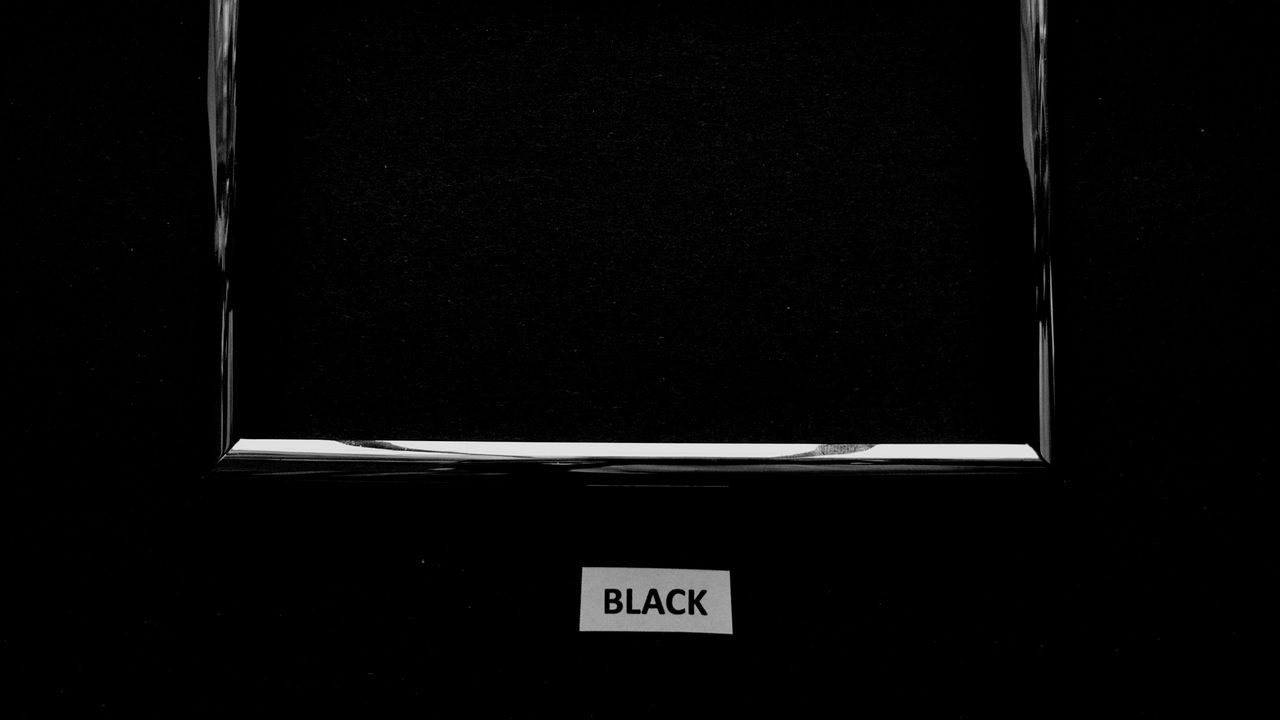 Wallpaper black, word, frame, surface