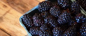 Preview wallpaper blackberries, berries, food