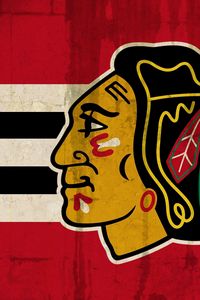 Preview wallpaper blackhawks, chicago blackhawks, logo