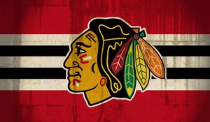 Preview wallpaper blackhawks, chicago blackhawks, logo