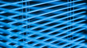 Preview wallpaper blinds, stripes, blue