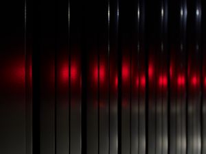 Preview wallpaper blinds, stripes, glare, red, texture