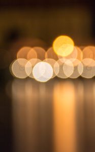 Preview wallpaper blocs, circles, light, blur