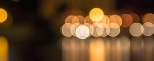 Preview wallpaper blocs, circles, light, blur