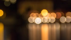 Preview wallpaper blocs, circles, light, blur