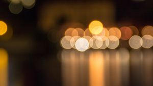 Preview wallpaper blocs, circles, light, blur