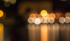 Preview wallpaper blocs, circles, light, blur