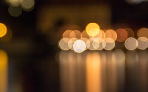 Preview wallpaper blocs, circles, light, blur