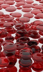 Preview wallpaper blood, cells, form, surface