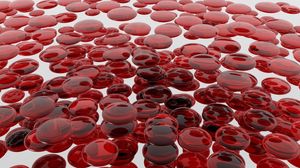 Preview wallpaper blood, cells, form, surface