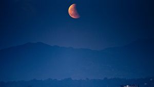 Preview wallpaper blood moon, blood moon 2015, shortest eclipse of the century, national geographic