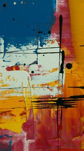 Preview wallpaper blots, paint, canvas, modern, abstraction