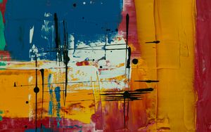 Preview wallpaper blots, paint, canvas, modern, abstraction