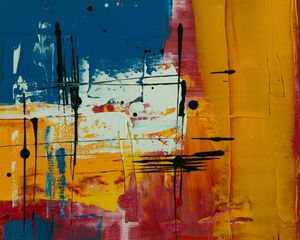 Preview wallpaper blots, paint, canvas, modern, abstraction